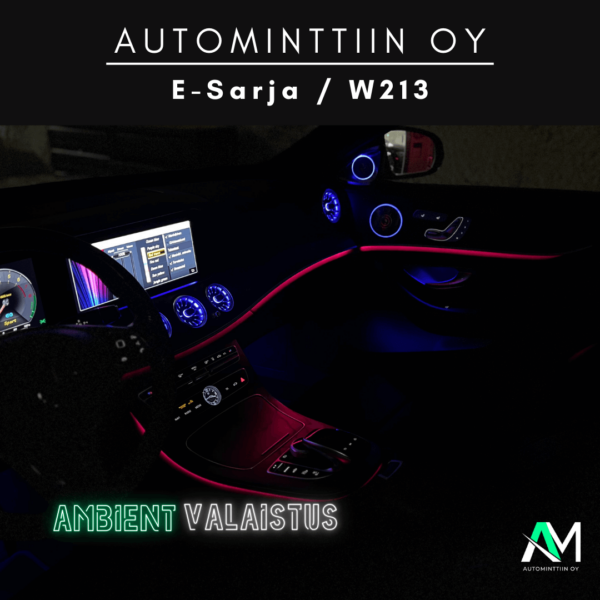 Ambient Valaistus | E-Sarja | W213