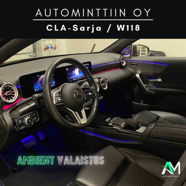 Ambient Valaistus | CLA-Sarja | W118